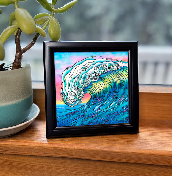 The Wave Framed Art