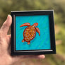 Tranquility Turtle Framed Art