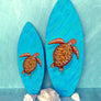 Tranquility Turtle Surfboard Wall Art