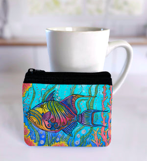 Triggerfish Coin Bag