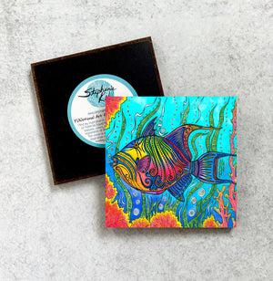 Trigger Fish Magnet