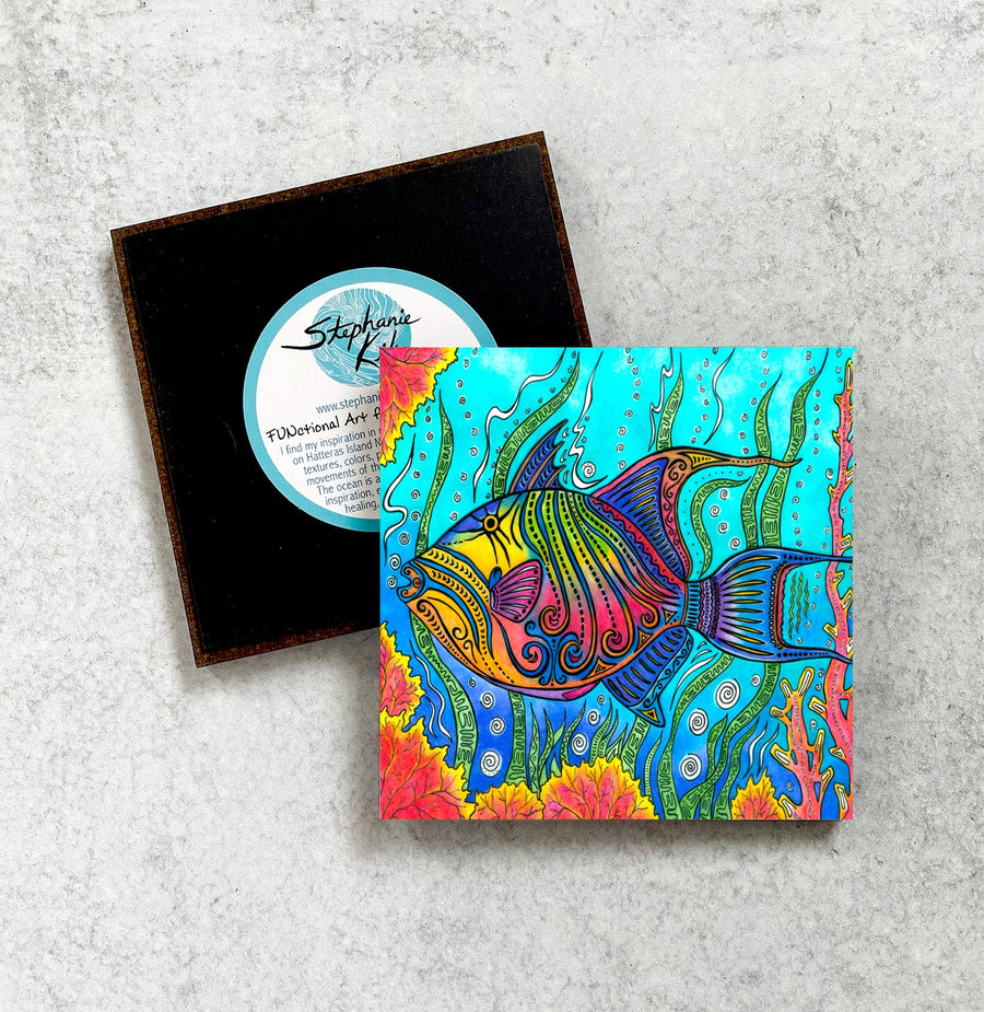Trigger Fish Magnet