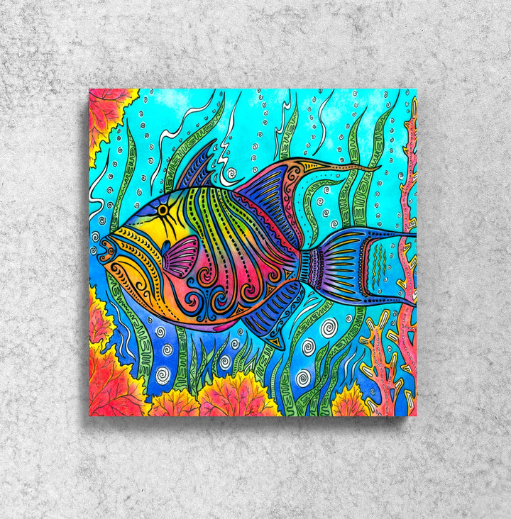 Trigger Fish Magnet