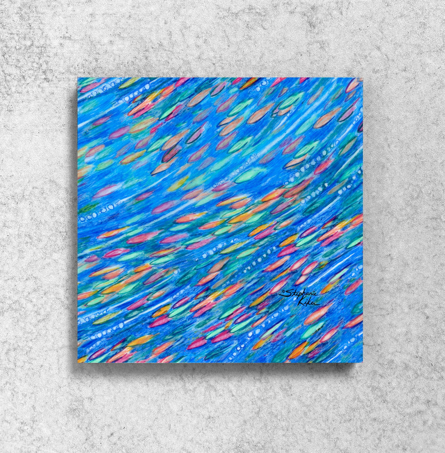 Tropical Fish School Magnet