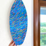 Tropical Fish School Surfboard Wall Art