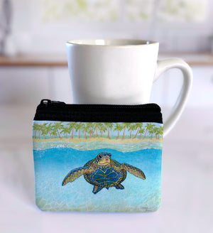 Turtle Paradise Coin Bag