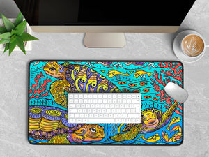 Turtle Time Desk Mat