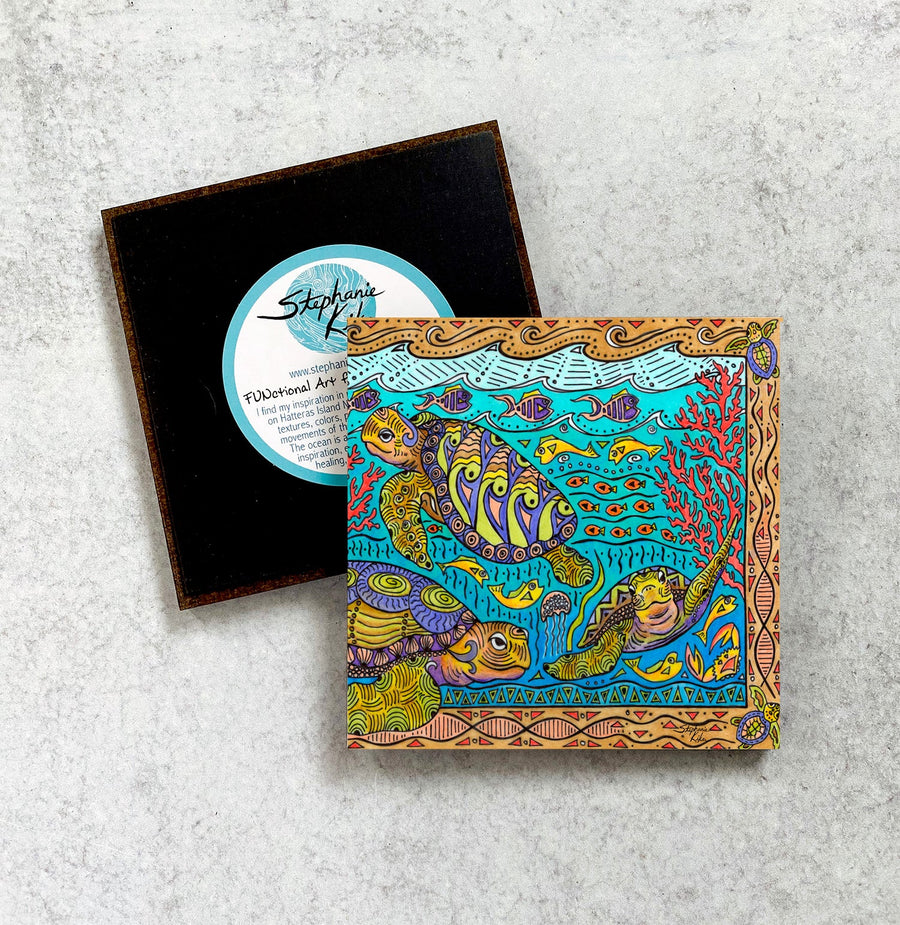 Turtle Time Magnet