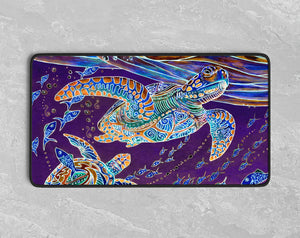 Turtles and Fish Desk Mat