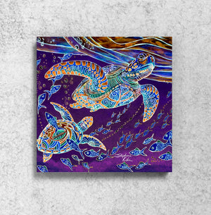 Turtles and Fish Magnet