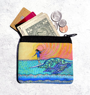 Wahine Coin Bag