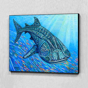 Whale Shark Wall Art Panel