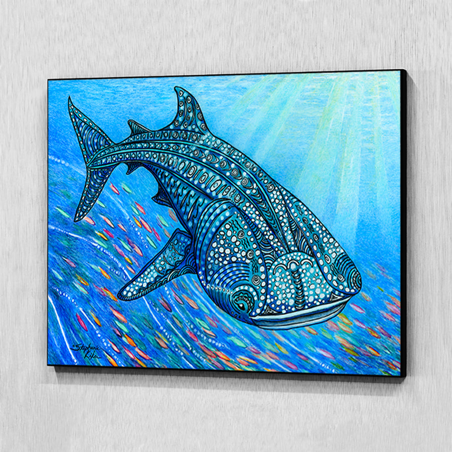 Whale Shark Wall Art Panel
