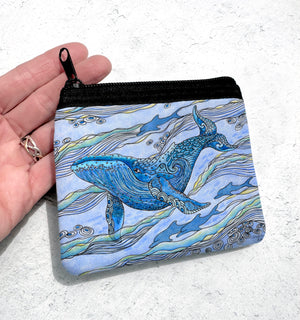 Whale Watch Coin Bag