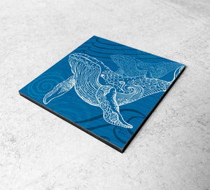 Whale One Color Magnet