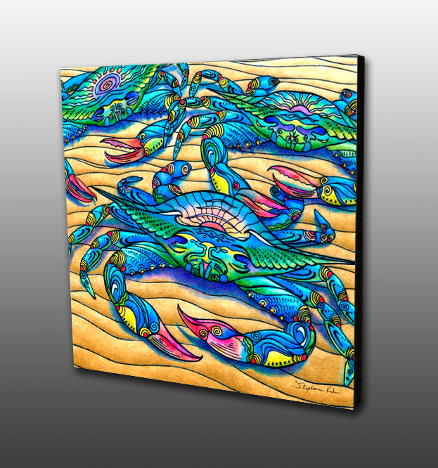 Blue Crabs Magnet