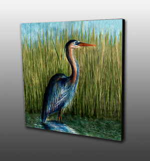 Blue Heron Magnet