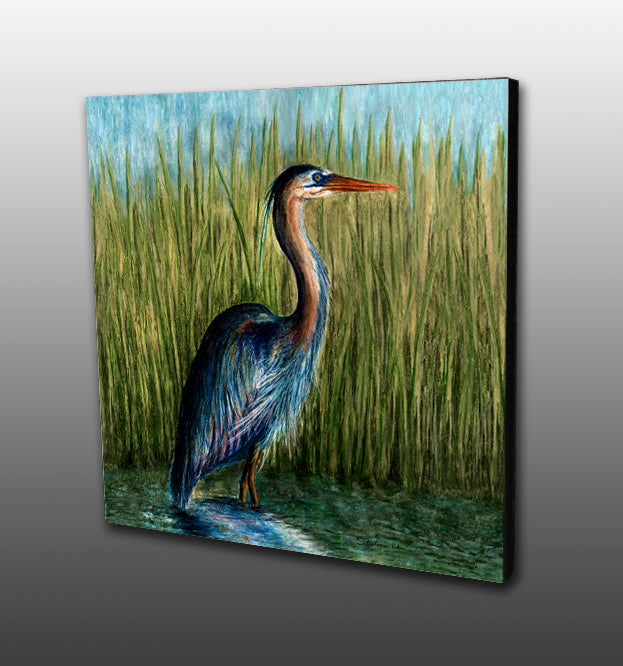 Blue Heron Magnet