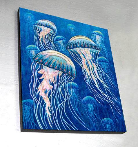 Jellyfish Wall Art Panel
