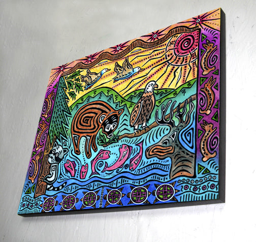 Mountainview Wall Art Panel
