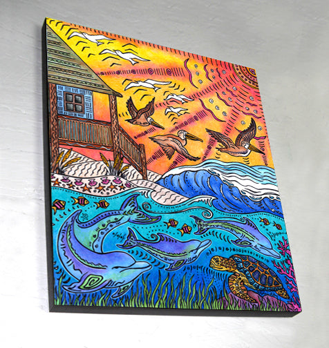 Oceanfront Wall Art Panel