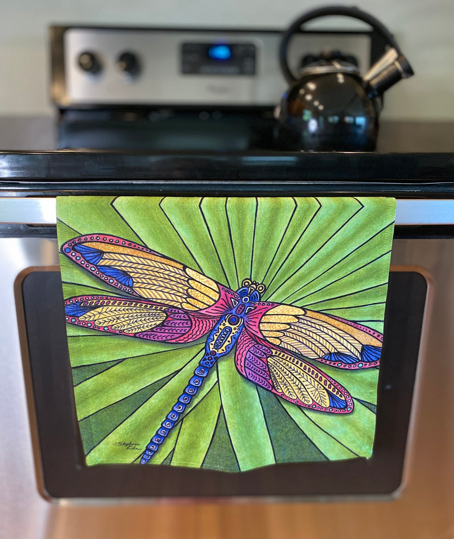 Dragonfly Hand Towel