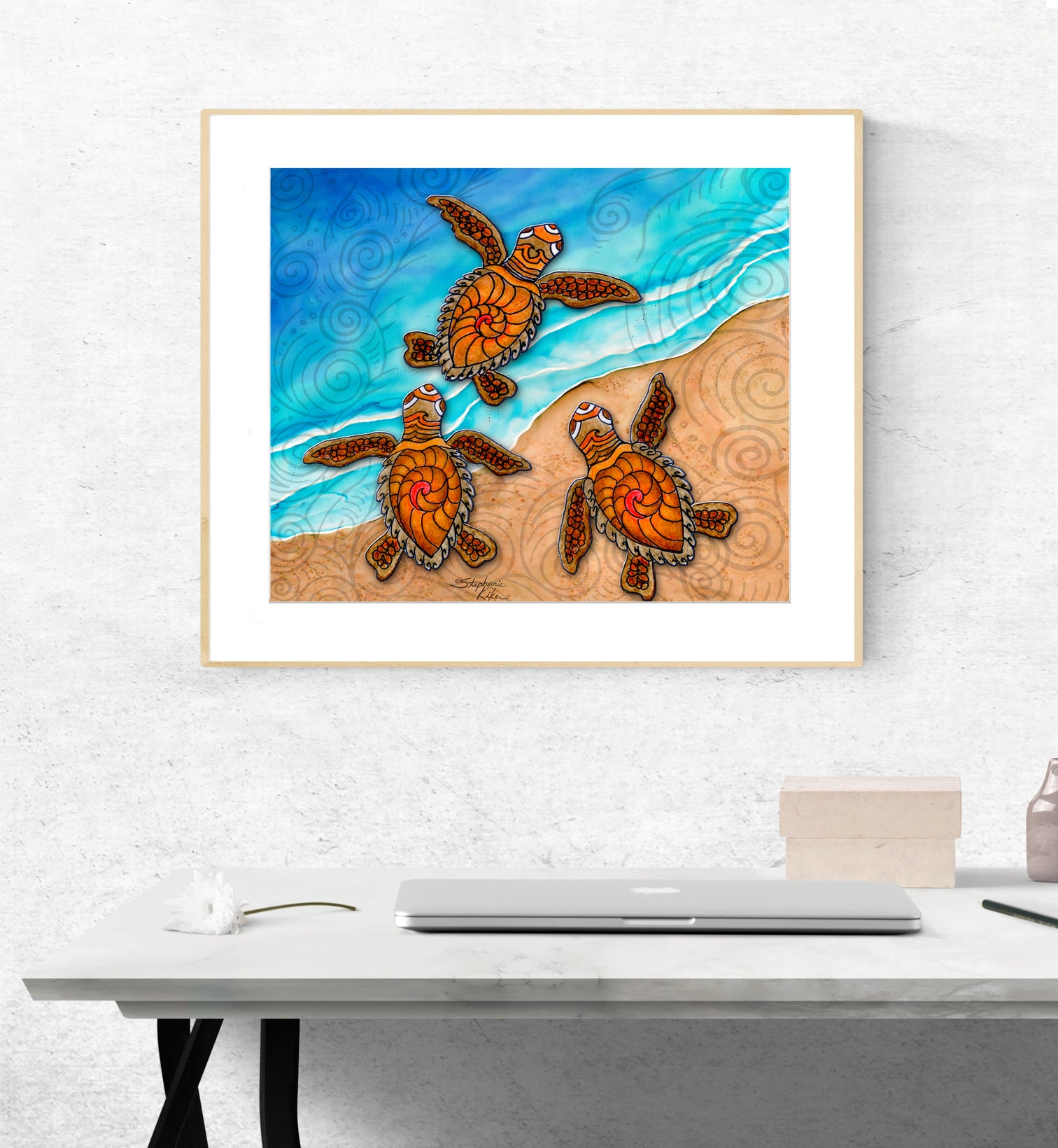 Primitive Crab Giclee Print – Stephanie Kiker Designs