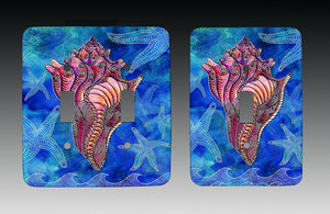 Conch Shell Light Switch Cover