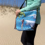 Surfer Girl Tote Beach Bag