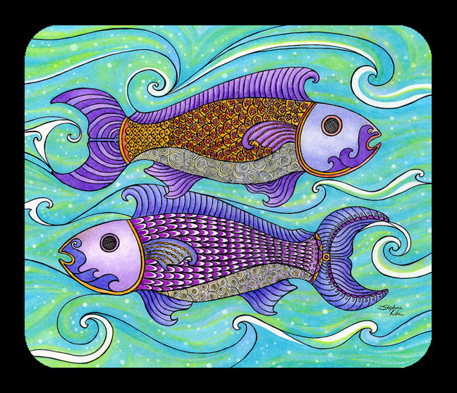 Two Fishes Mousepad