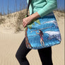 Surfer Girl Tote Beach Bag