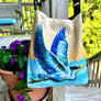 Heron in Flight Tote Beach Bag