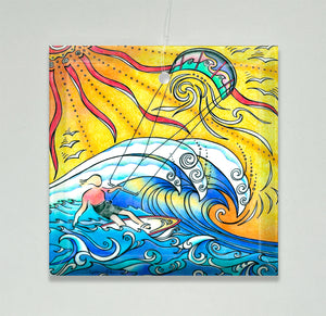 Wind and Waves Ornament/Suncatcher