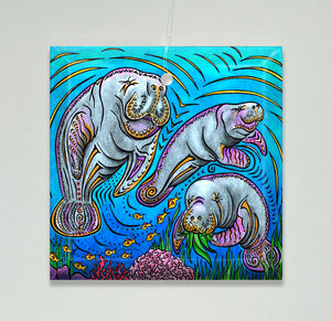 Manatees Ornament/Suncatcher