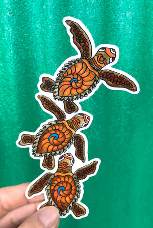 Baby Turtles Sticker