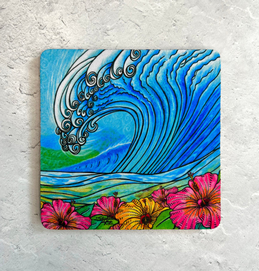 Hibiscus Wave Coaster