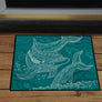 Dolphins One Color Door Mat