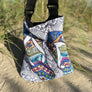 Tropical Flip Flops Tote Beach Bag