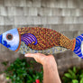 Fish Flowers - Fish Wood Wall Art