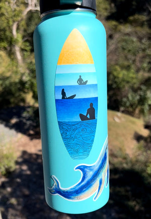 Serenity Surfboard Sticker