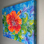 Tropical Hibiscus Canvas