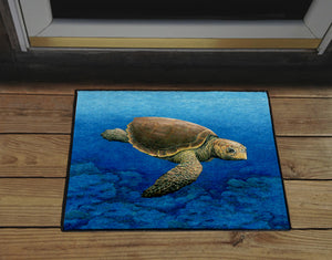Loggerhead Turtle Door Mat