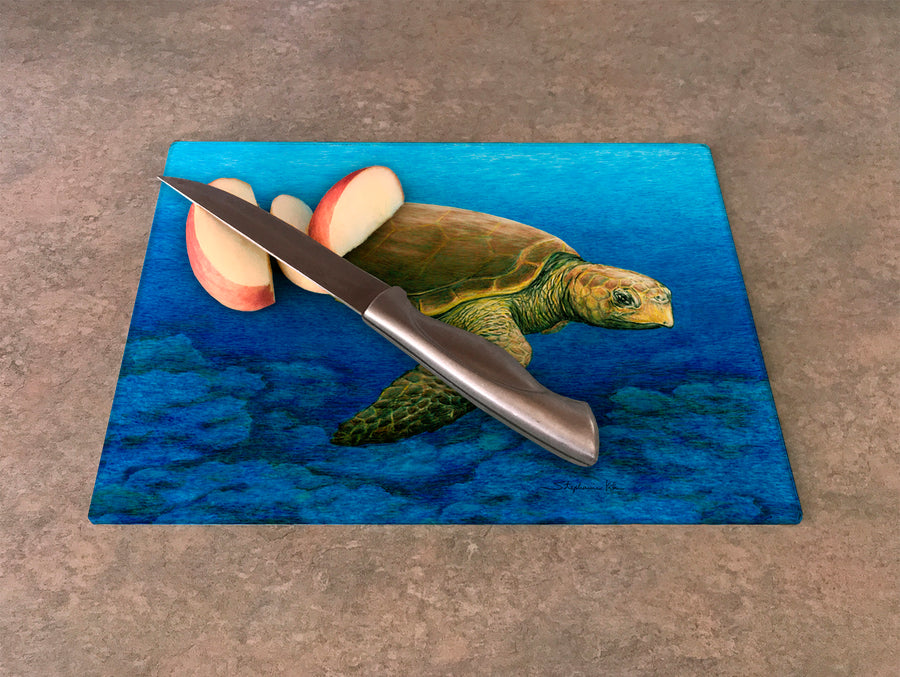 Loggerhead Turtle Cutting Board