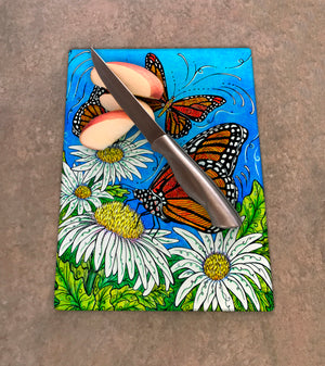 Monarchs Cutting Board