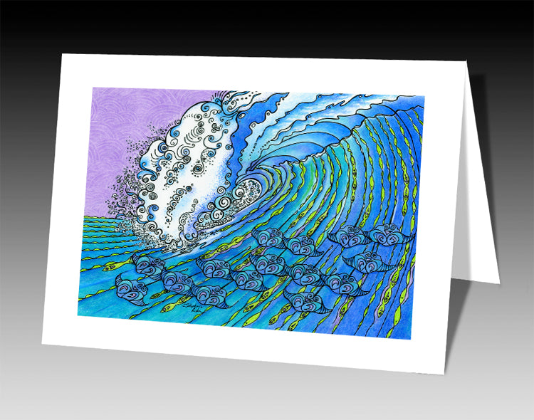 Ocean Life Notecard