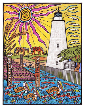 Ocracoke Island Print