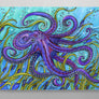 Octopus Aluminum Wall Art