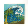Palm Trees and Waves Wall Art