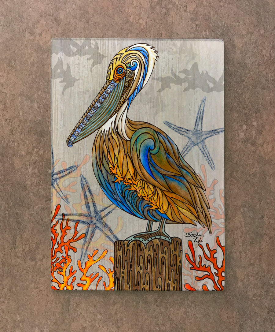 Pelican Perch Cutting Board