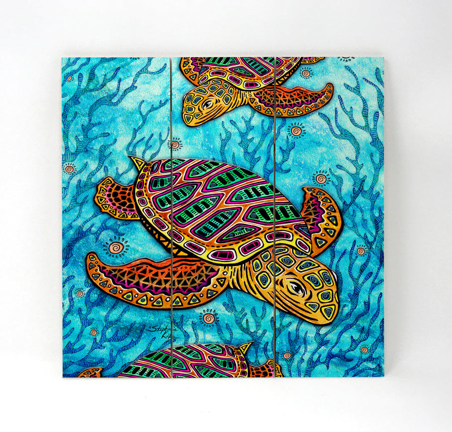 Primitive Loggerhead Wall Art